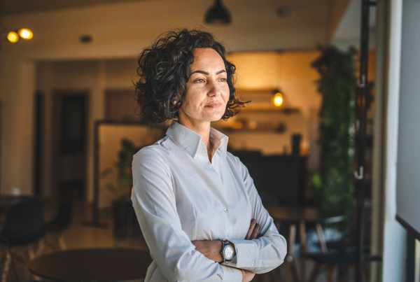 Woman thinking about signs you may benefit from medication management